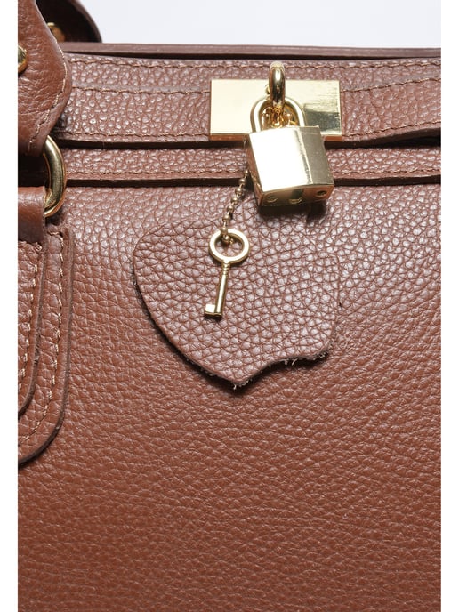 Roberta M Granate Bolso de cuero - Image 3