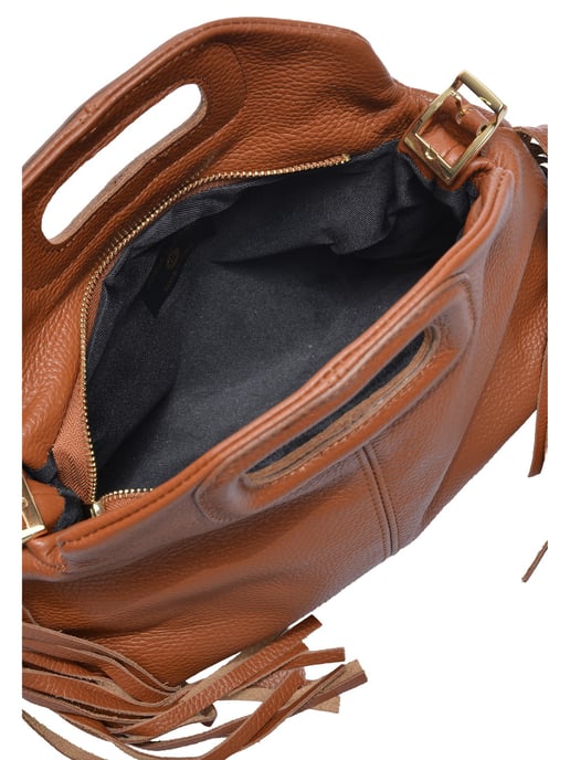 Anna Luchini Brown Bolso de cuero - Image 4