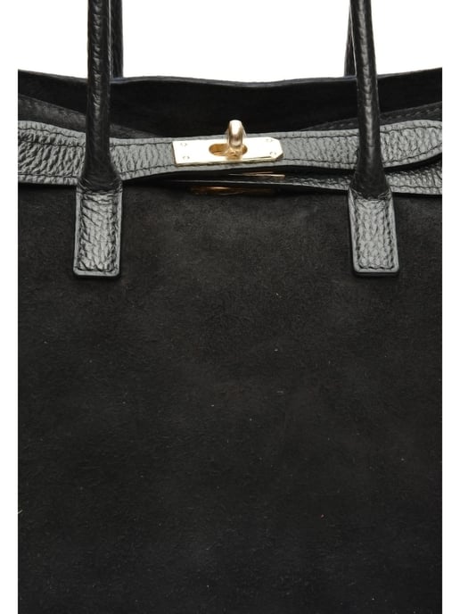 Isabella Rhea Negro Bolso de cuero - Image 3