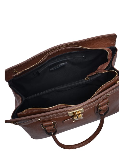 Roberta M Granate Bolso de cuero - Image 4