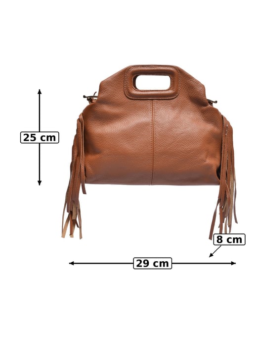 Anna Luchini Brown Bolso de cuero - Image 5