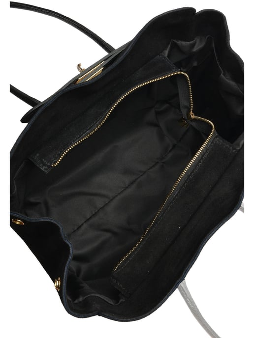 Isabella Rhea Negro Bolso de cuero - Image 4