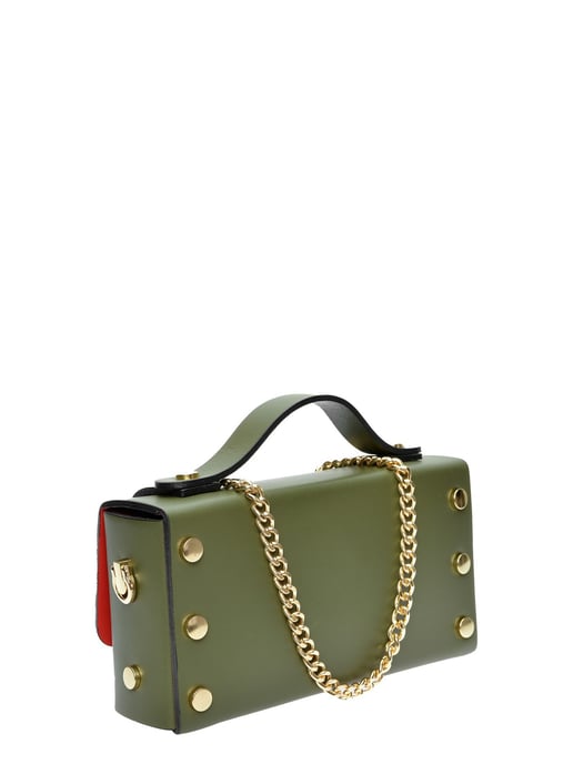 Isabella Rhea Caqui Bolso de cuero - Image 2