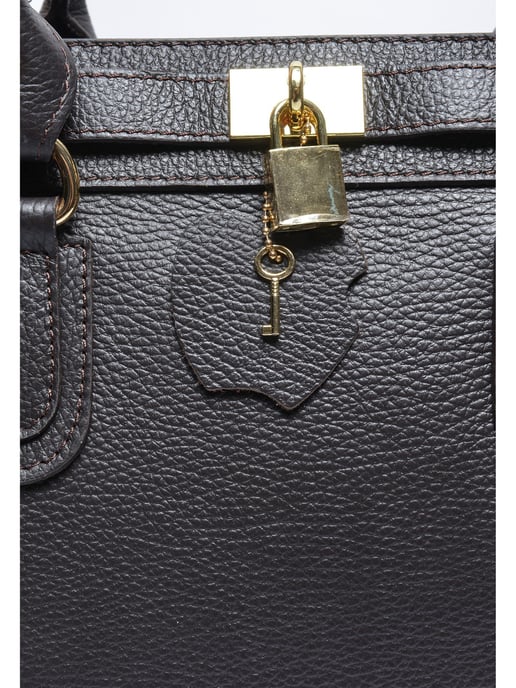 Roberta M Granate Bolso de cuero - Image 3