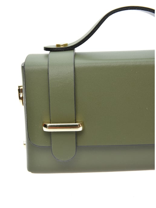 Isabella Rhea Caqui Bolso de cuero - Image 3