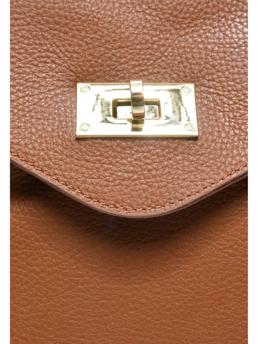 Anna Luchini Brown Bolso de cuero - Image 3