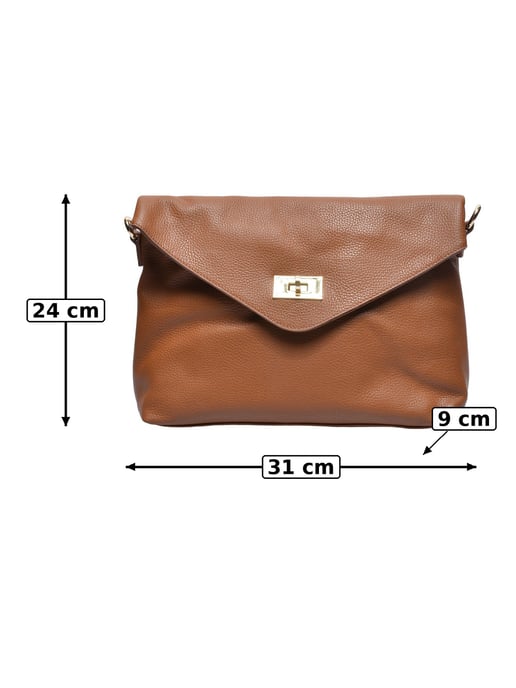 Anna Luchini Brown Bolso de cuero - Image 5