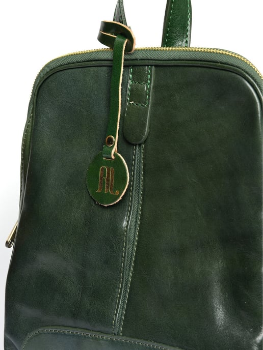 Anna Luchini Verde Bolso de cuero - Image 3