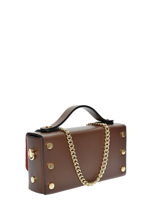 Isabella Rhea Granate Bolso de cuero - Image 2