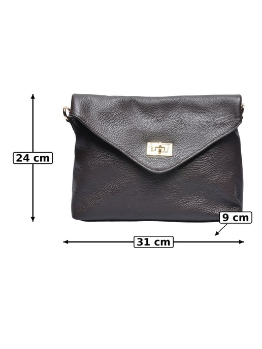 Anna Luchini Granate Bolso de cuero - Image 2