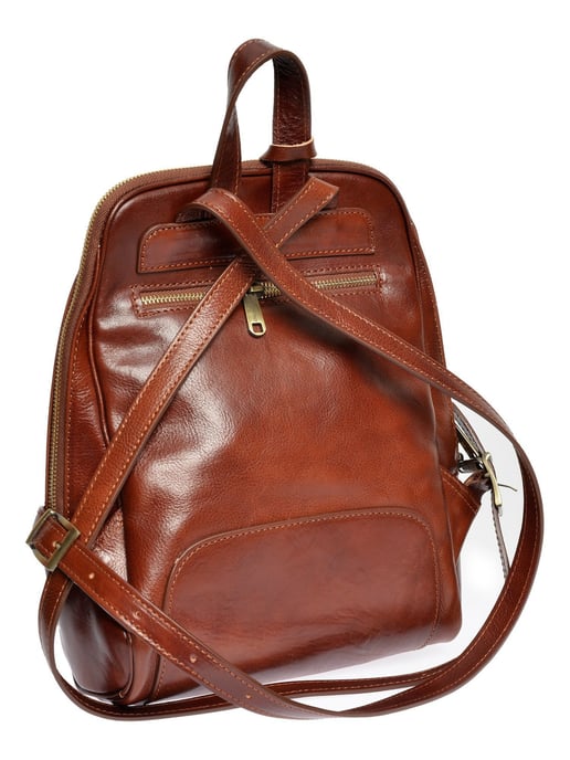 Anna Luchini Granate Bolso de cuero - Image 2