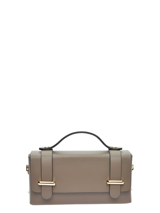 Isabella Rhea Beige Bolso de cuero - Image 1