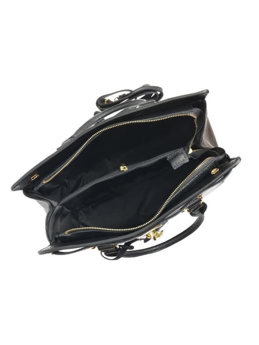 Roberta M Negro Bolso de cuero - Image 4