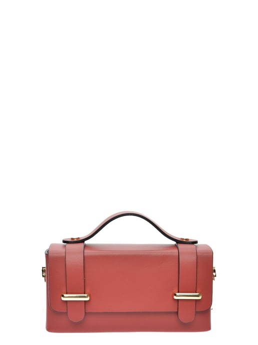 Isabella Rhea Rojo Bolso de cuero - Image 1