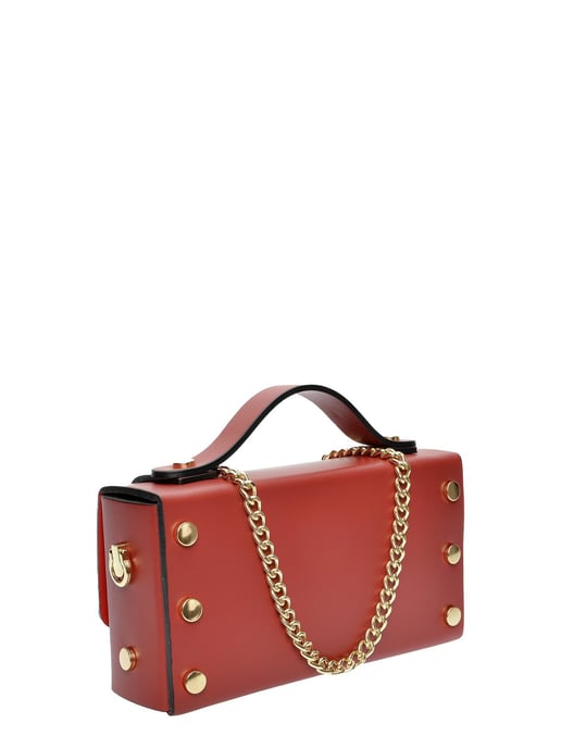 Isabella Rhea Rojo Bolso de cuero - Image 2