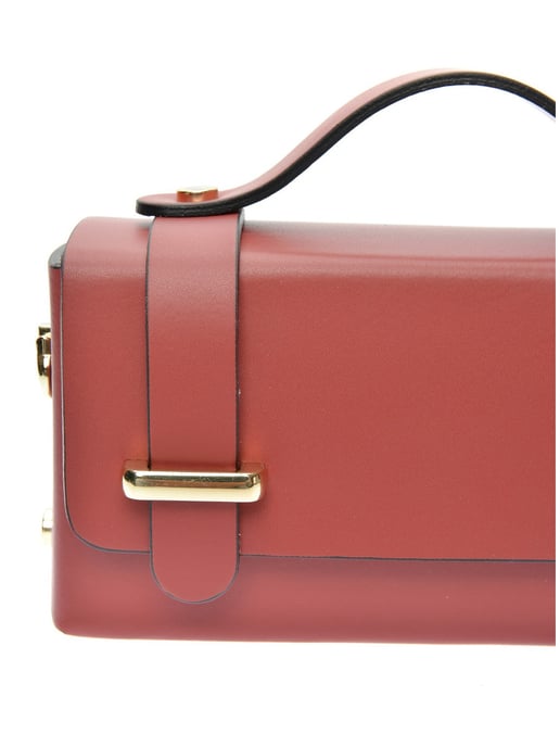 Isabella Rhea Rojo Bolso de cuero - Image 3