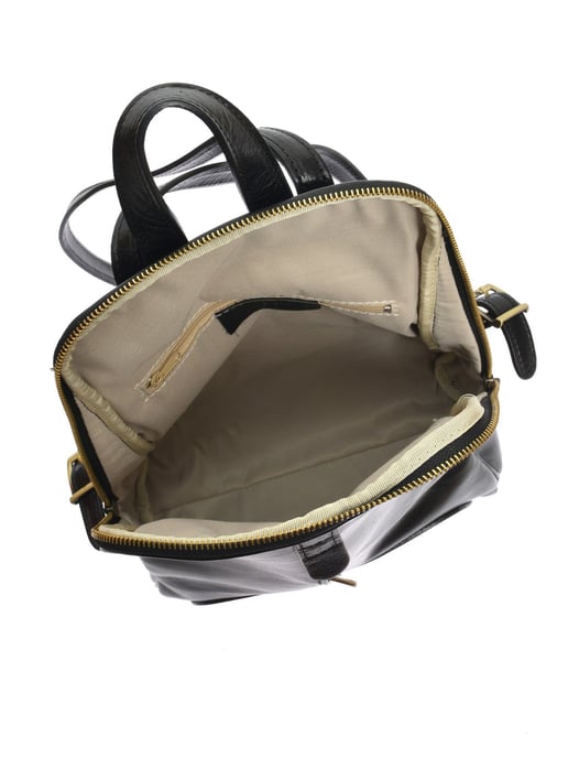 Anna Luchini Negro Bolso de cuero - Image 4