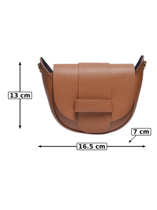 Anna Luchini Brown Bolso de cuero - Image 5