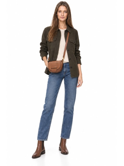 Anna Luchini Brown Bolso de cuero - Image 6