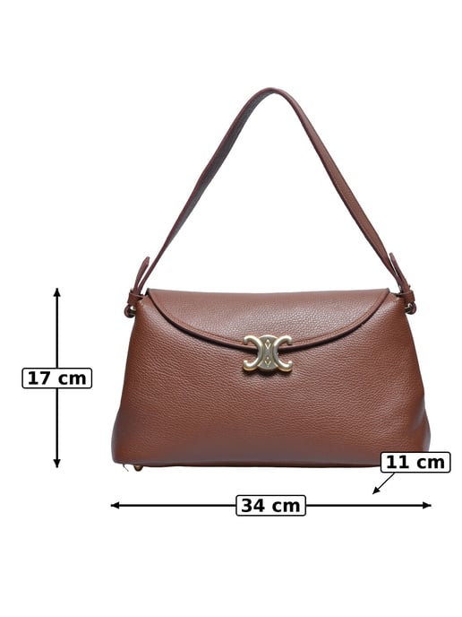 Anna Luchini Granate Bolso de cuero - Image 5