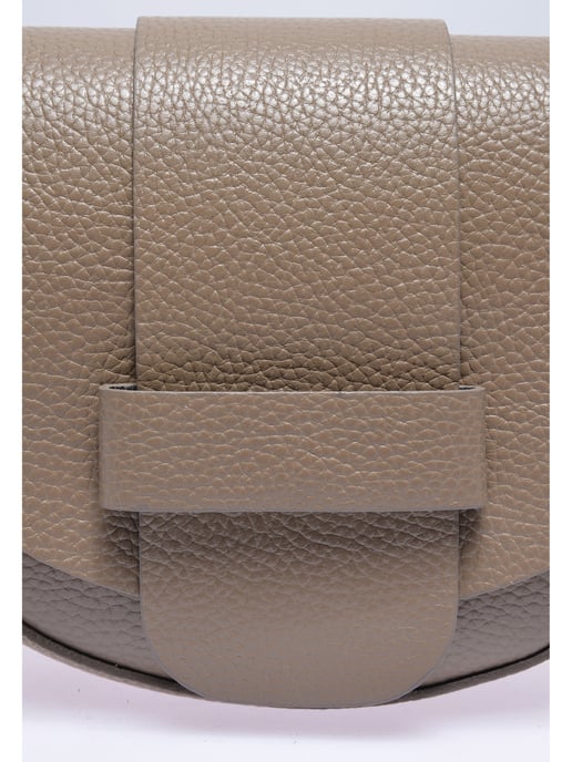 Anna Luchini Beige Bolso de cuero - Image 3