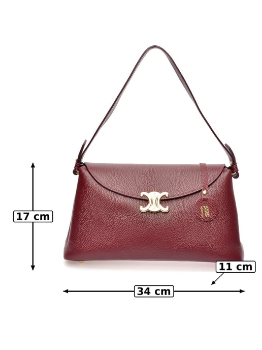 Anna Luchini Vino Bolso de cuero - Image 6