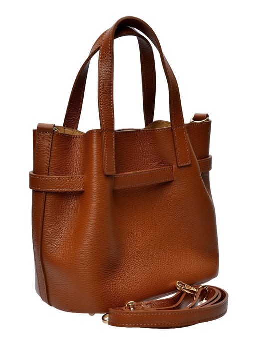 Isabella Rhea COGNAC Bolso de cuero - Image 2