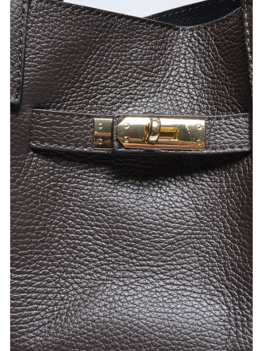 Isabella Rhea Bicolor Bolso de cuero - Image 3