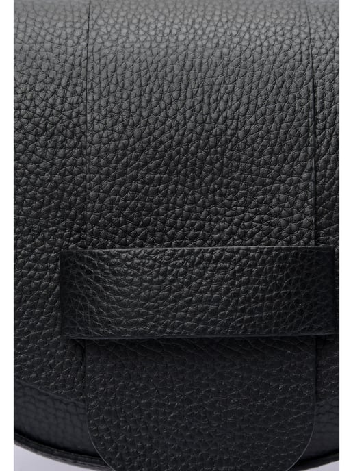 Anna Luchini Negro Bolso de cuero - Image 3