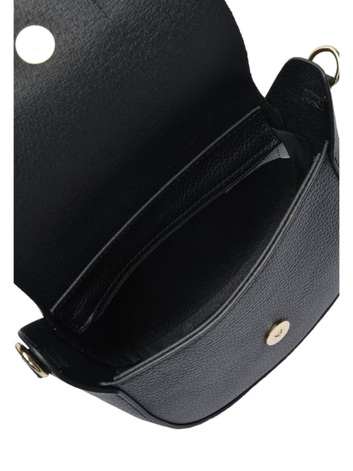Anna Luchini Negro Bolso de cuero - Image 4