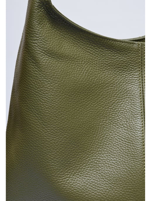 Anna Luchini Caqui Bolso de cuero - Image 3