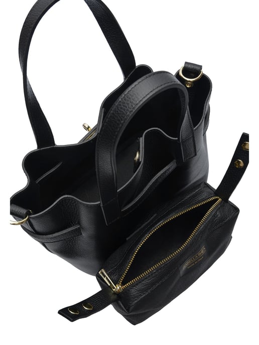 Isabella Rhea NEGRO Bolso de cuero - Image 4