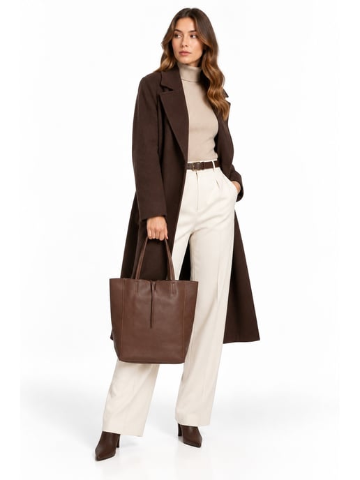 Roberta M Granate Bolso de cuero - Image 6