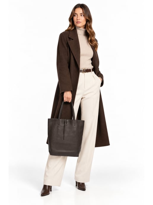 Roberta M Granate Bolso de cuero - Image 6
