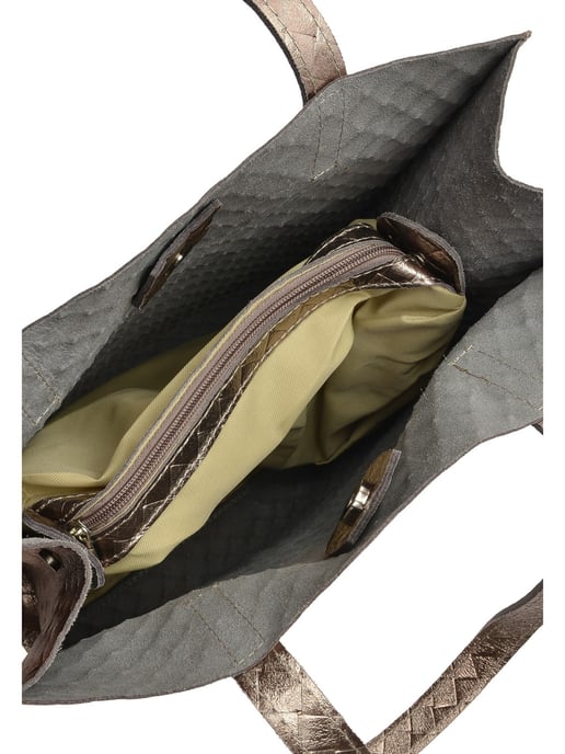 Anna Luchini Bronce Bolso de cuero - Image 3