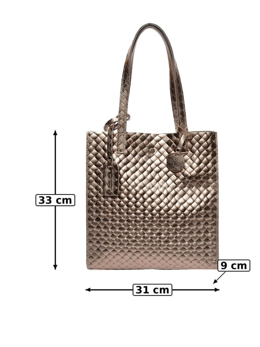 Anna Luchini Bronce Bolso de cuero - Image 5