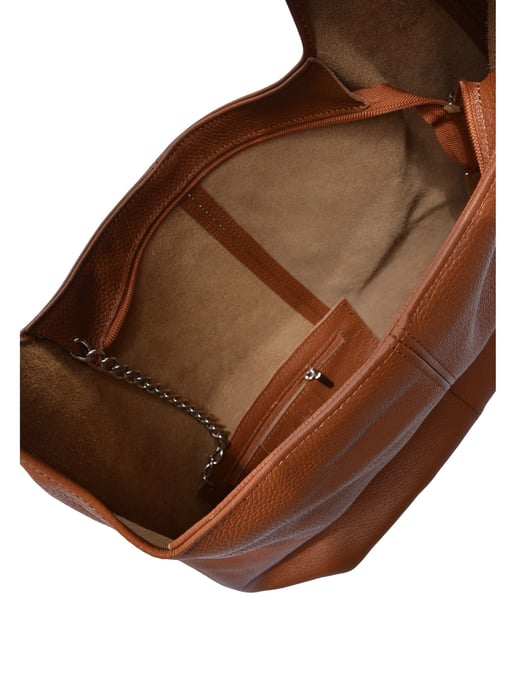 Anna Luchini Brown Bolso de cuero - Image 4