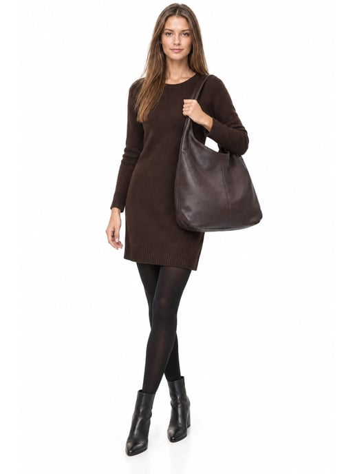 Anna Luchini Granate Bolso de cuero - Image 3