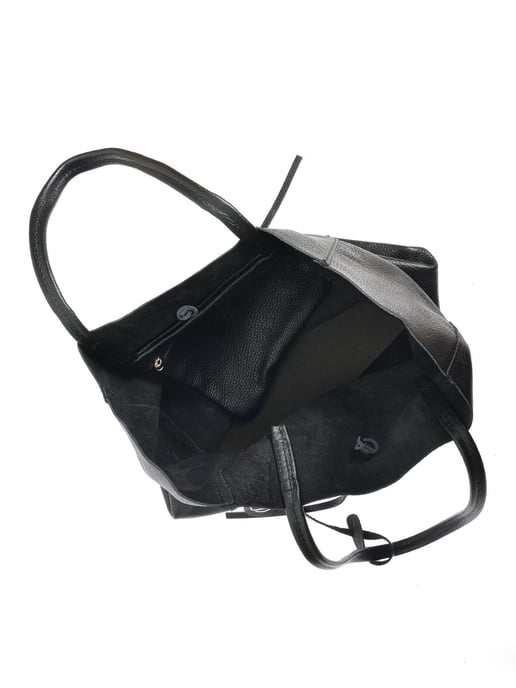 Roberta M Negro Bolso de cuero - Image 4
