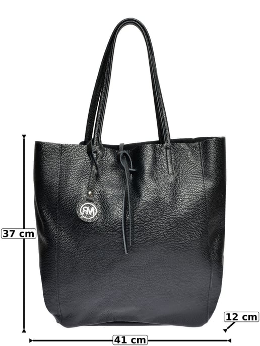 Roberta M Negro Bolso de cuero - Image 6