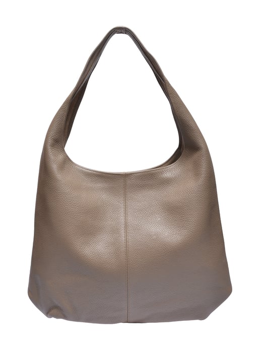 Anna Luchini Beige Bolso de cuero - Image 1