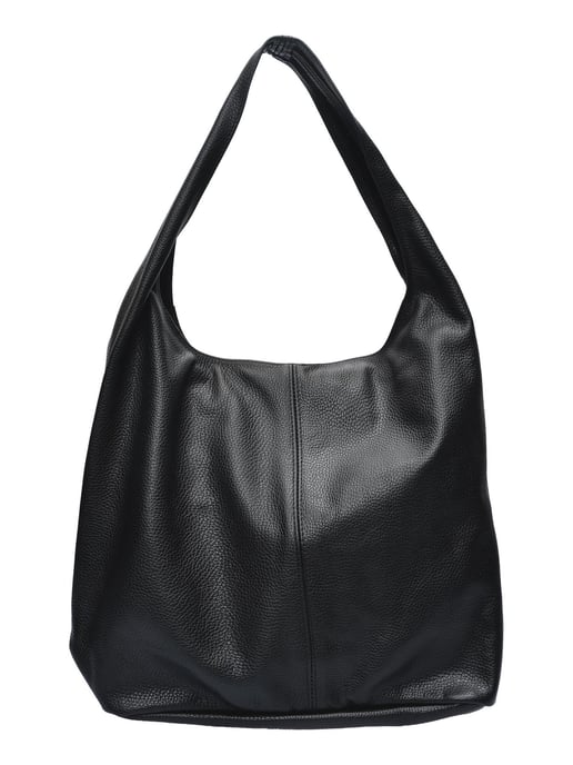 Anna Luchini Negro Bolso de cuero - Image 1