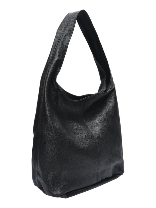 Anna Luchini Negro Bolso de cuero - Image 2