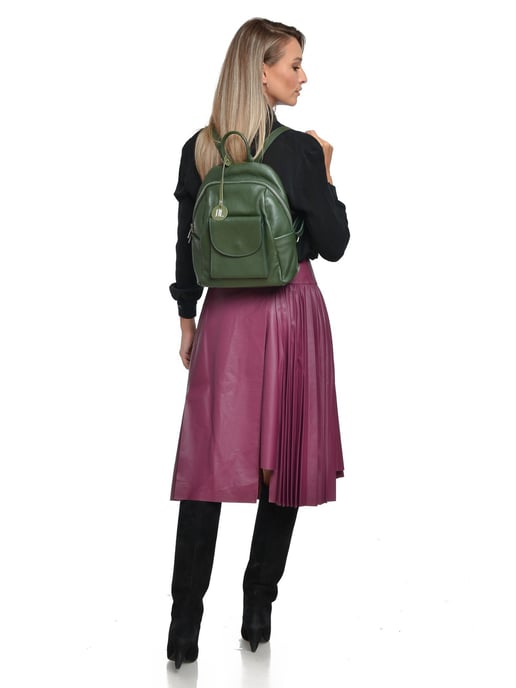 Anna Luchini Verde Bolso de cuero - Image 5