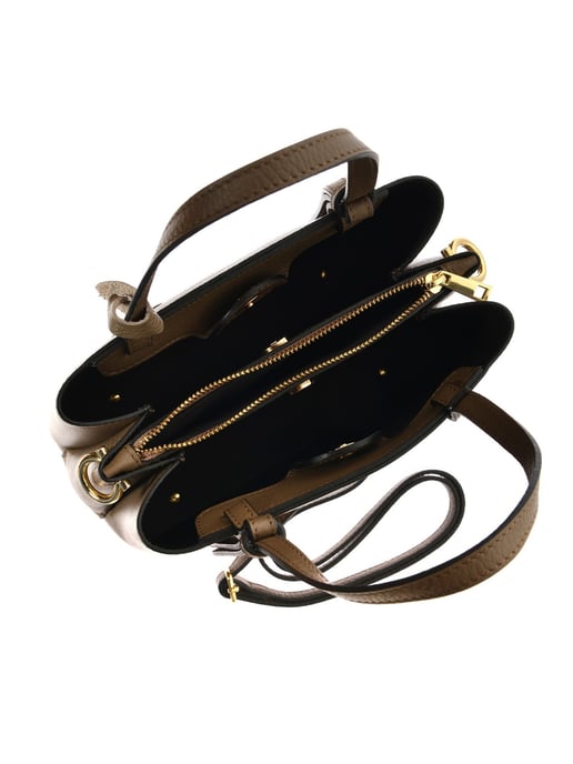 Isabella Rhea Beige Bolso de cuero - Image 4