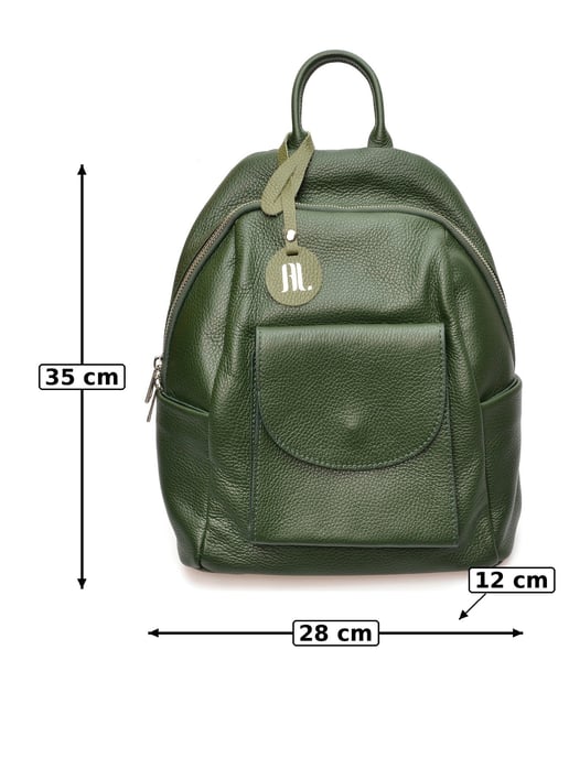 Anna Luchini Verde Bolso de cuero - Image 6