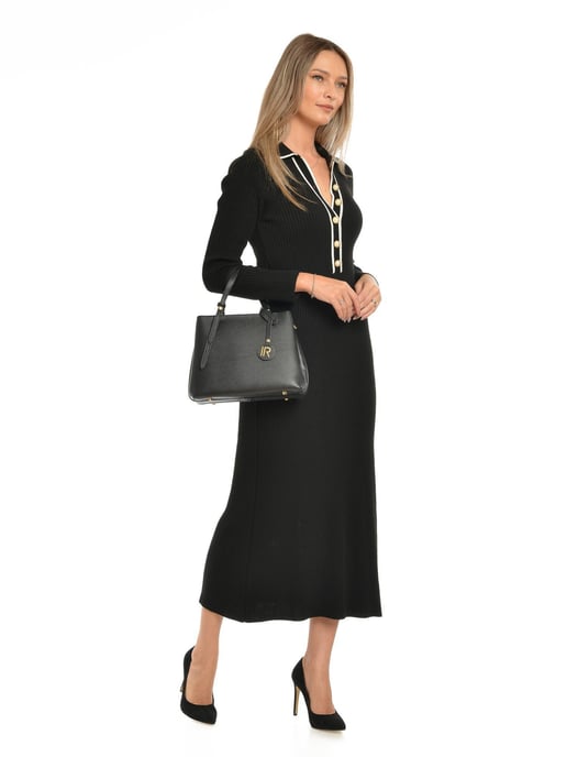 Isabella Rhea Negro Bolso de cuero - Image 5