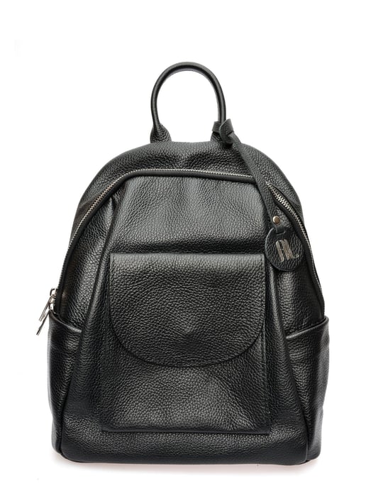 Anna Luchini Negro Bolso de cuero - Image 1