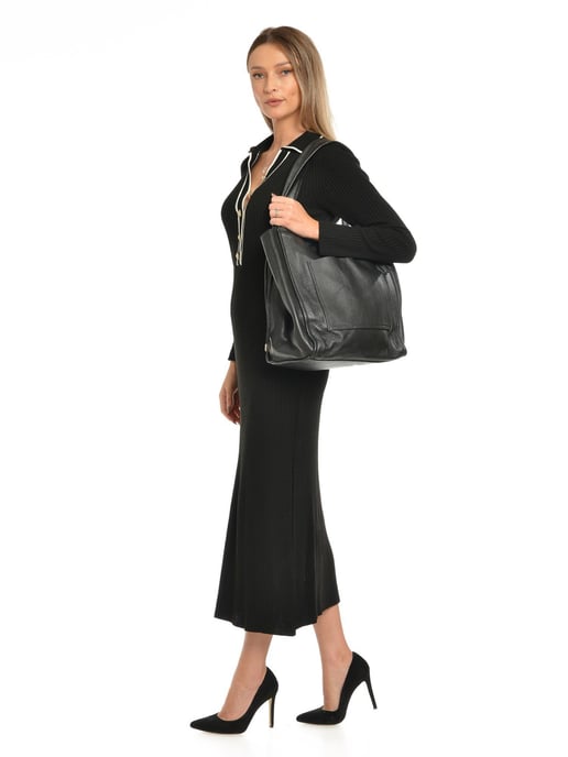 Isabella Rhea NEGRO Bolso de cuero - Image 5