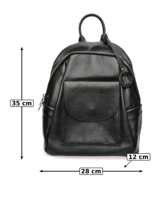 Anna Luchini Negro Bolso de cuero - Image 6